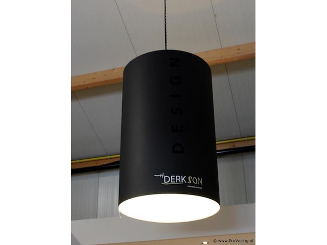 Set ribbel-drum hanglampen - afbeelding 2 van  10