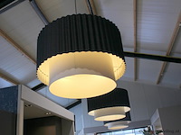 Set ribbel-drum hanglampen - afbeelding 4 van  10