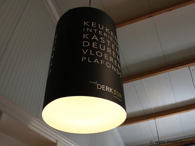 Set ribbel-drum hanglampen - afbeelding 6 van  10