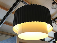 Set ribbel-drum hanglampen - afbeelding 7 van  10