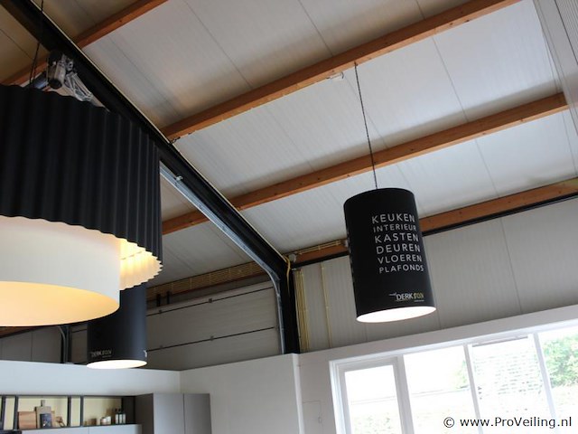 Set ribbel-drum hanglampen - afbeelding 8 van  10