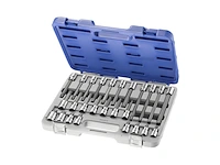 Set schroevendraaierdoppen, expert, 1/2" 26-delig