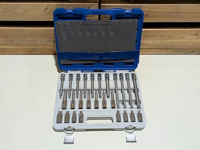 Set schroevendraaierdoppen, expert, 1/2" 26-delig - afbeelding 2 van  4