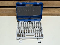 Set schroevendraaierdoppen, expert, 1/2" 26-delig - afbeelding 2 van  4