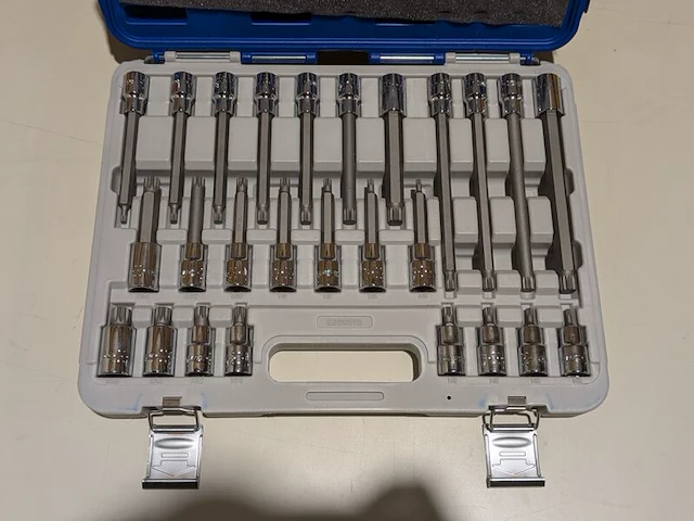 Set schroevendraaierdoppen, expert, 1/2" 26-delig - afbeelding 3 van  4