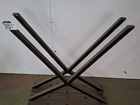 Set tafelpoten zwart - afbeelding 1 van  3