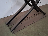 Set tafelpoten zwart - afbeelding 3 van  3