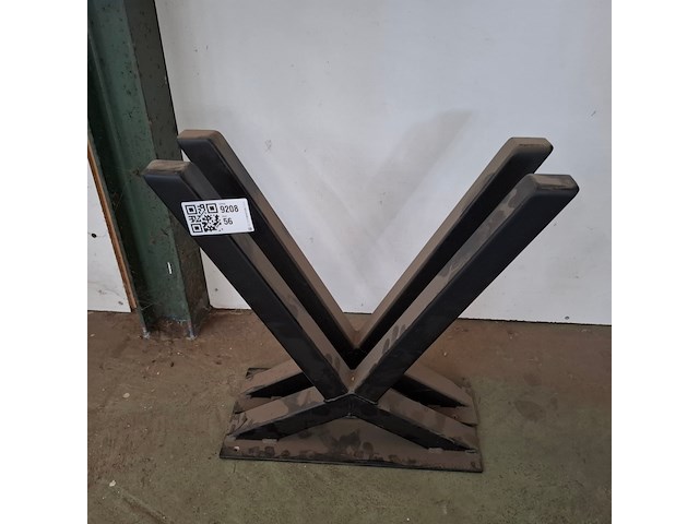 Set tafelpoten zwart - afbeelding 1 van  3