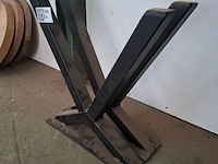 Set tafelpoten zwart - afbeelding 2 van  3