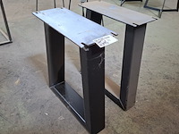Set tafelpoten zwart - afbeelding 1 van  3