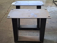 Set tafelpoten zwart - afbeelding 2 van  3