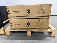 Set van 12 full black zonnepanelen (455 wp) - hybride omvormer - 4,8 kwh batterij - afbeelding 10 van  14