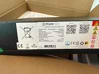 Set van 12 full black zonnepanelen (455 wp) - hybride omvormer - 4,8 kwh batterij - afbeelding 12 van  13