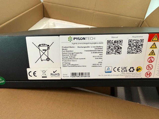 Set van 12 full black zonnepanelen (455 wp) - hybride omvormer - 4,8 kwh batterij - afbeelding 13 van  14