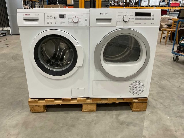 Set van 16 wasmachines en wasdrogers - gereviseerd b - afbeelding 11 van  21