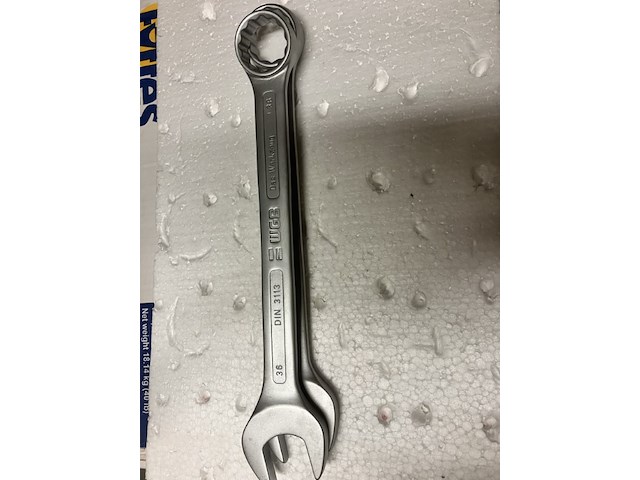 Set van 18 professionele steek ringsleutels voor maten zie foto 5, een product van amwitt tools - afbeelding 10 van  11