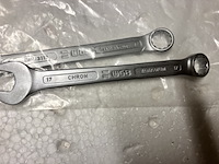 Set van 18 professionele steek ringsleutels voor maten zie foto 5, een product van amwitt tools - afbeelding 11 van  11