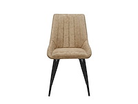 Set van 2 eetkamerstoel kuip beige - afbeelding 5 van  6