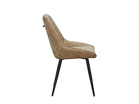 Set van 2 eetkamerstoel kuip beige - afbeelding 6 van  6