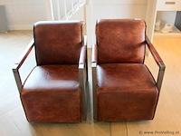Set van 2 fauteuils/diningstoelen - afbeelding 1 van  4