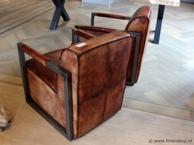 Set van 2 fauteuils/diningstoelen - afbeelding 4 van  4