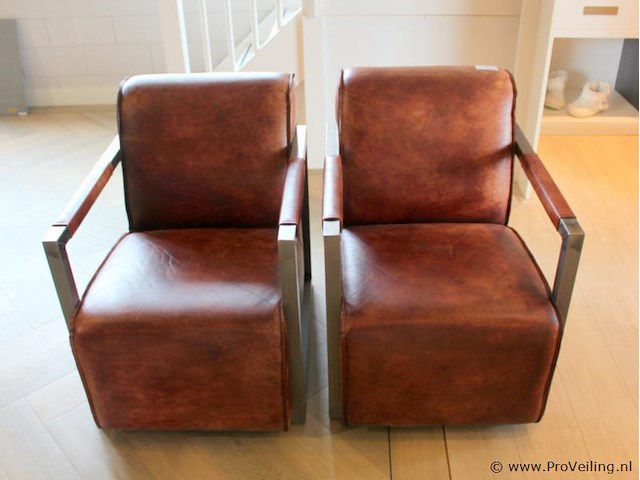 Set van 2 fauteuils/diningstoelen - afbeelding 1 van  4