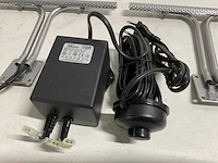 Set van 2 halogeenlampen inclusief trafo en voetschakelaar - afbeelding 2 van  4