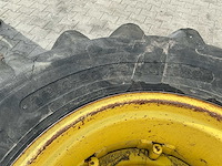 Set van 2 john deere w16l x 26 wielen met cultor as-agri 19 18.4-26 banden - afbeelding 4 van  6