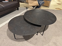 Set van 2 salontafels, bruin - afbeelding 3 van  6