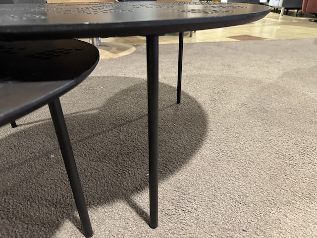 Set van 2 salontafels, bruin - afbeelding 2 van  6