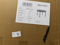 Set van 2 salontafels, bruin - afbeelding 6 van  6