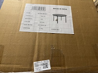 Set van 2 salontafels, bruin - afbeelding 6 van  6