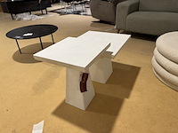 Set van 2 salontafels, wit - afbeelding 1 van  4