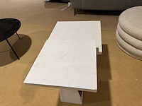Set van 2 salontafels, wit - afbeelding 2 van  4