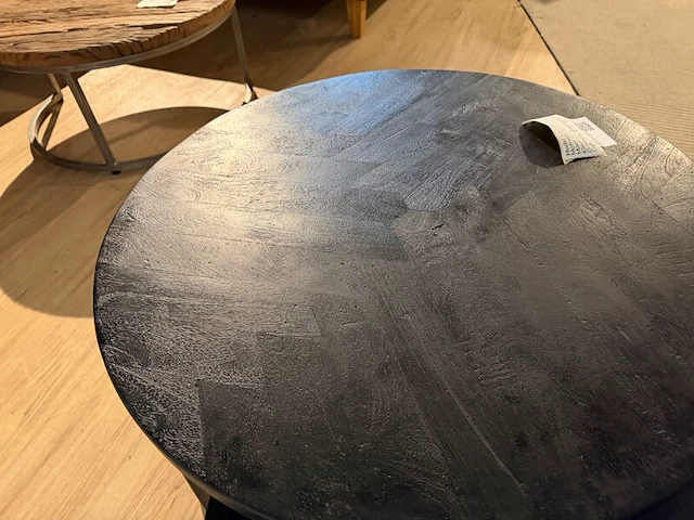 Set van 2 salontafels zwart - afbeelding 6 van  6