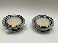 Set van 2 spotjes rvs - afbeelding 2 van  4