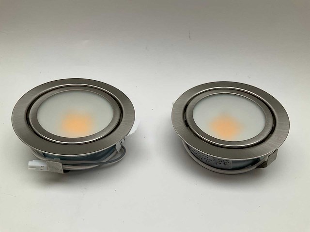 Set van 2 spotjes rvs - afbeelding 2 van  4