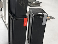 Set van 2 sterke gerecyclede vuilnisbakken - afbeelding 3 van  6