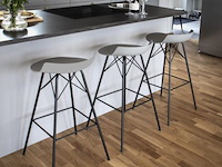 Set van 2 stuks alliance barkruk tori wit - afbeelding 2 van  4