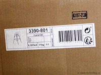 Set van 2 stuks alliance barkruk tori wit - afbeelding 4 van  4