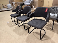 Set van 3 eetkamerstoelen - afbeelding 3 van  7