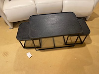 Set van 3 salontafels, zwart - afbeelding 4 van  4