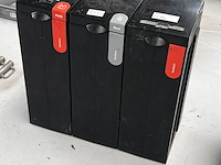 Set van 3 stevige gerecyclede vuilnisbakken, bonton - afbeelding 4 van  5