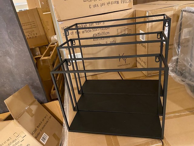 Set van 3 wandrekken homebound, zwart - afbeelding 4 van  4