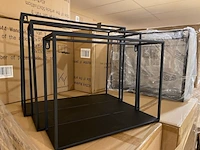 Set van 3 wandrekken homebound, zwart - afbeelding 2 van  4