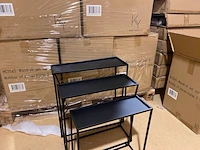 Set van 3 wandrekken, zwart - afbeelding 8 van  8