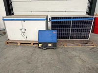 Set van 36 gebruikte zonnepanelen (335 wp) - gebruikte 10 kw sma omvormer