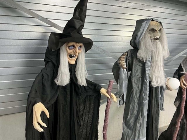Set van 3x halloween animatronic poppen - afbeelding 4 van  4