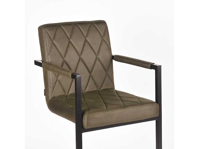 Set van 4 barstoelen, label51, denmark, army - afbeelding 3 van  6