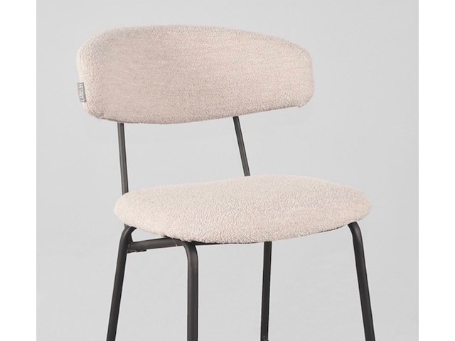 Set van 4 barstoelen, naturel - afbeelding 3 van  3